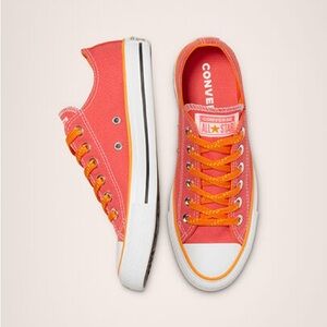 Converse Chuck Taylor Low Top Sneakers NIB Women’s 7 - racer pink/ orange rind